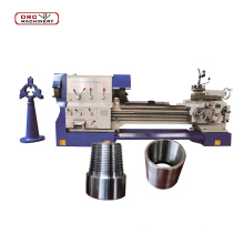 Chine Horizontal Universal Gap Bed Bed Manual Pipe Thread Thread Machine à vendre